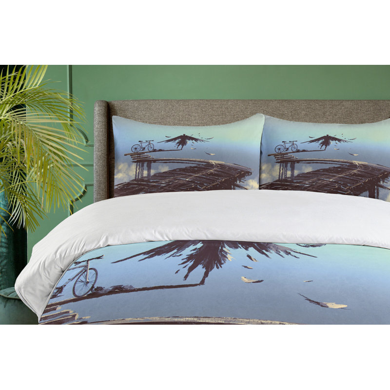 Polyester Duvet Cover, King Duvet Cover + 2 Standard Shams
