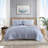 Nautica Fairwater Blue Cotton Reversible Quilt Set-94286801