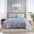 Nautica Fairwater Cotton Reversible Blue Quilt Set-94286801