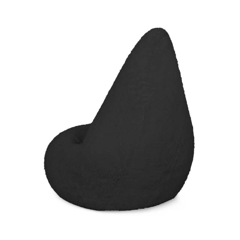 Bean Bag Chair & Lounger, Black