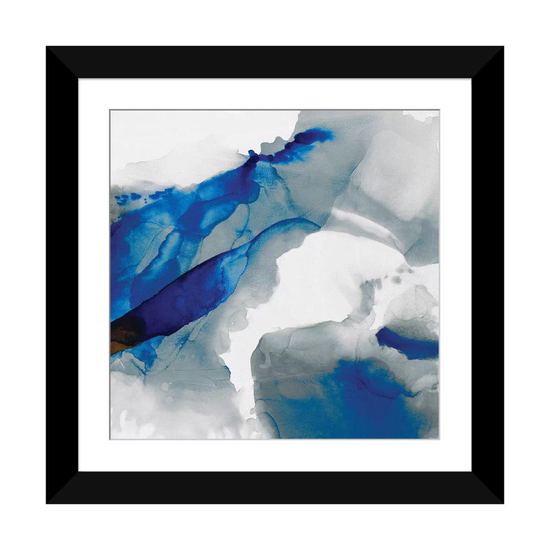 «Ephemeral III» par Sisa Jasper, reproduction sur toile tendue sur châssis, H 16 po x l 16 po x P 1 po, Blanc