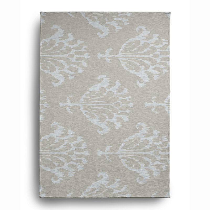 Birkett Chenille Floral Indoor Rug, Rectangle 8' x 10'