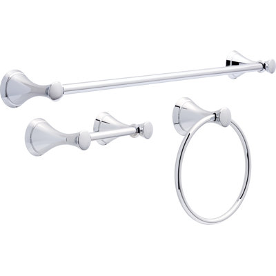 Carlisle 3 - Piece Bathroom Hardware Set