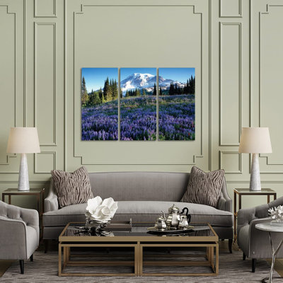 " Snow-Covered Mount Rainier With A Wildflower Field In The Foreground, Mount Rainier National Park, Washington, USA " by Jamie & Judy Wild
