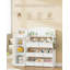 Toy Storage Units for Kids, Children's Toy Organiser with 8 Fabric Bins, Kids Bookcase with Display Rack for Bedroom, Nursery, Playroom, Kindergarten-141851763-147438995