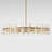 Lorett Modern 48 inch Round Chandelier Light Fixture-564533181