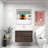 35.4'' Single Bathroom Vanity with Acrylic Top-270177625