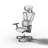 Inbox Zero Adjustable Ergonomic Swiveling PC & Racing Game Chair-1543692232