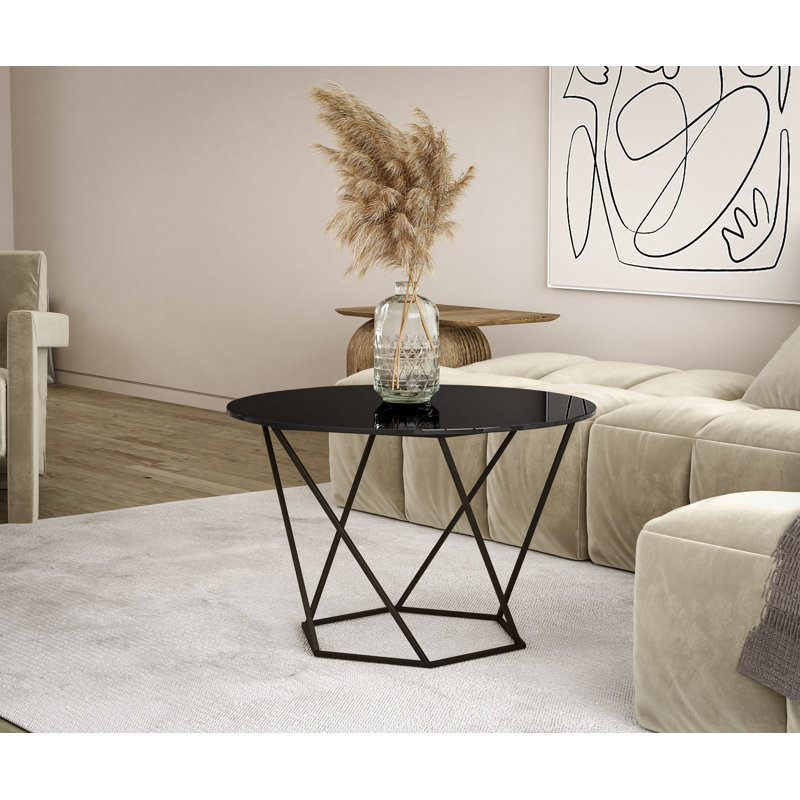 Table basse Brajan, Noir
