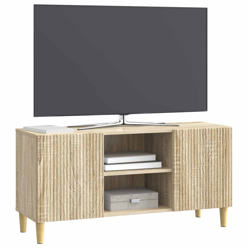 TV Stand, 50cm H x 102cm L x 34.5cm W, Sonoma Oak