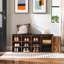 Banc de rangement pour chaussures 9 paires
