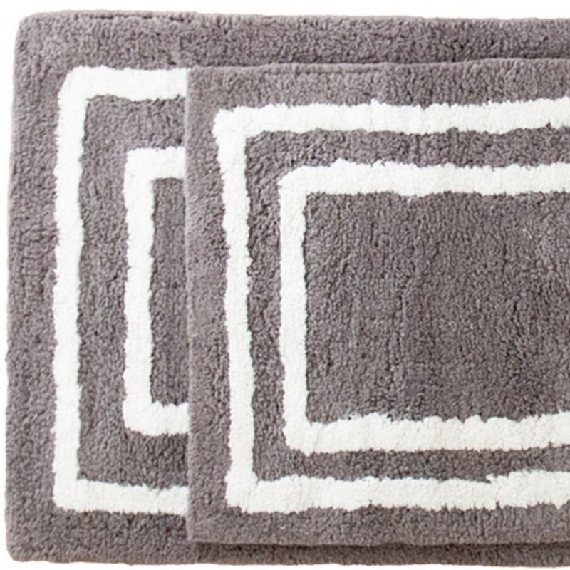 Bath Rug, Gray