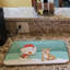 Tapis de séchage labrador Snowman Christmas-38439407