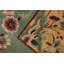 Rug & Kilim’S Chinese Style Art Deco Rug In Green And Beige-Gold Floral Pattern-1180900333