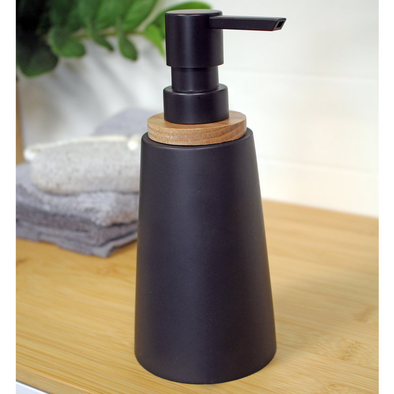 Richae Soap / Lotion Dispenser, Black