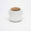 Jar Candle | Ecomix Wax Fill Candle with Wooden Lid | Mimosa Scented Candle | 8oz