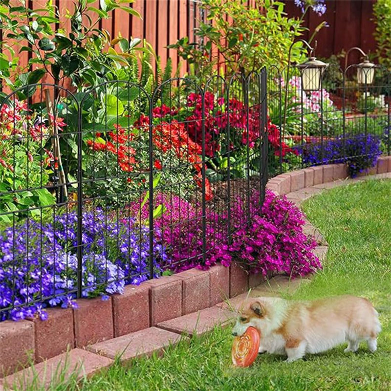 91cm H x 33cm W Metal Fence Panels