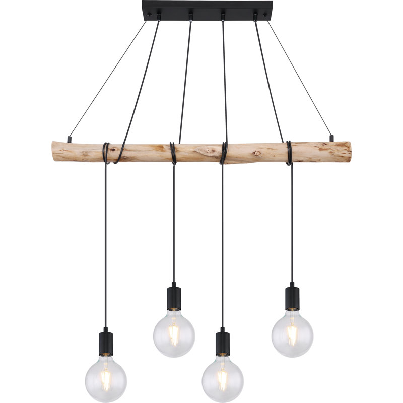 Villa 4-Light Kitchen Island Bulb Pendant