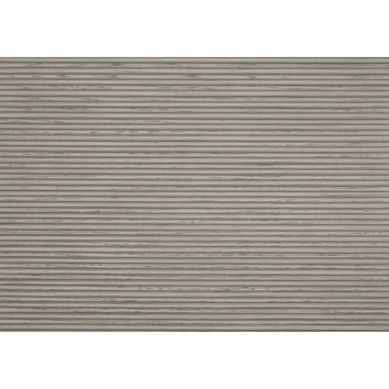 Grand lit de style moderne, en bois massif, gris anthracite deux tons, superposé et éclairage de chambre à coucher à DEL, panneaux