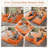 Lozena 78-Inch King-Size Convertible Sleeper Sofa Bed with No Assembly, Boneless Hybrid Mattress Couch Compression Sofa In a Box-214572744
