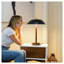 Lampe de table à DEL en forme de parapluie noir Cosmiclume