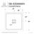 Titan Series 36'' W 36'' D Square Double Shower Base