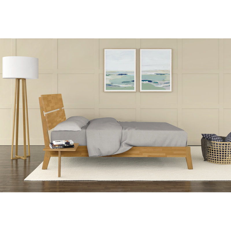 Linn Bed, Natural Oak, Full