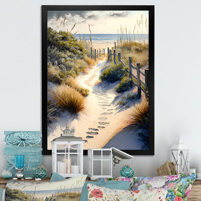 «Path to the Ocean II», reproduction sur toile