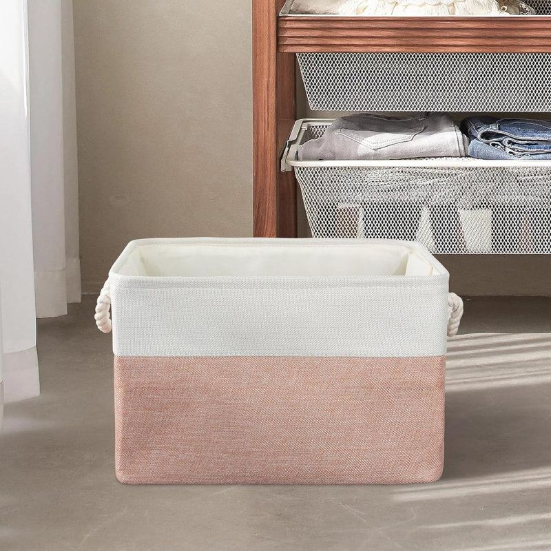 8-pack Fabric Storage Bins With Handles