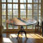 Table de trépied sur pied