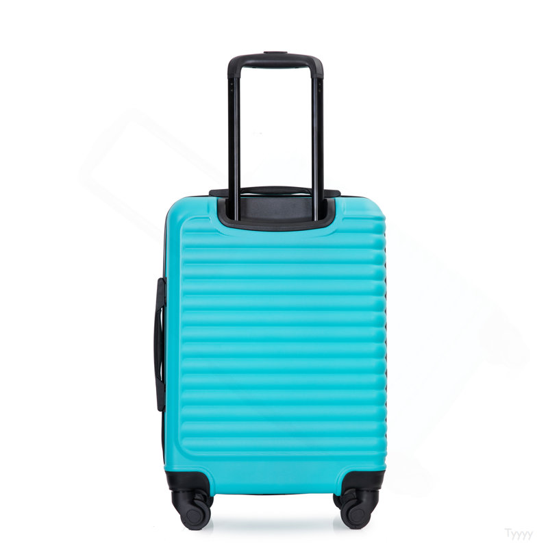 Valise légère 20 ", roulettes, turquoise