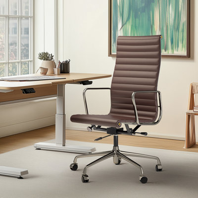 Genuine Leather Conference Chair