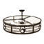 6 - Light Semi Flush Mount