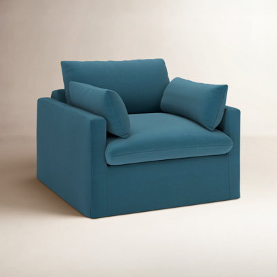 Luna Slipcovered Accent Chair