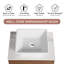 Meuble-lavabo double 59,2 po avec comptoir en pierre Deryon