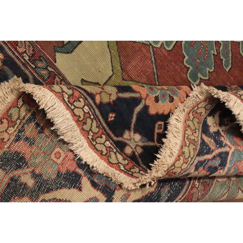 Grand tapis traditionnel pré-1900 11 x 13