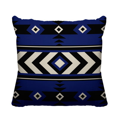 Fika Outdoor Reversible Throw Pillow