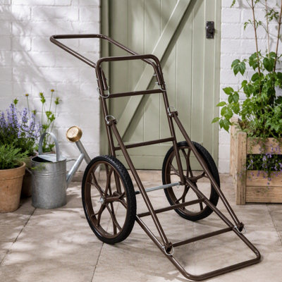 Chariot de chasse pliable robuste de 227 kg (500 lb) avec roues en caoutchouc de 43 cm (17 po) et poignée ergonomique ; chariot de transport d'équipement polyvalent pour la chasse, la pêche et la randonnée