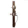 Handleset with Single Cylinder Deadbolt and Door Lever and Rosette