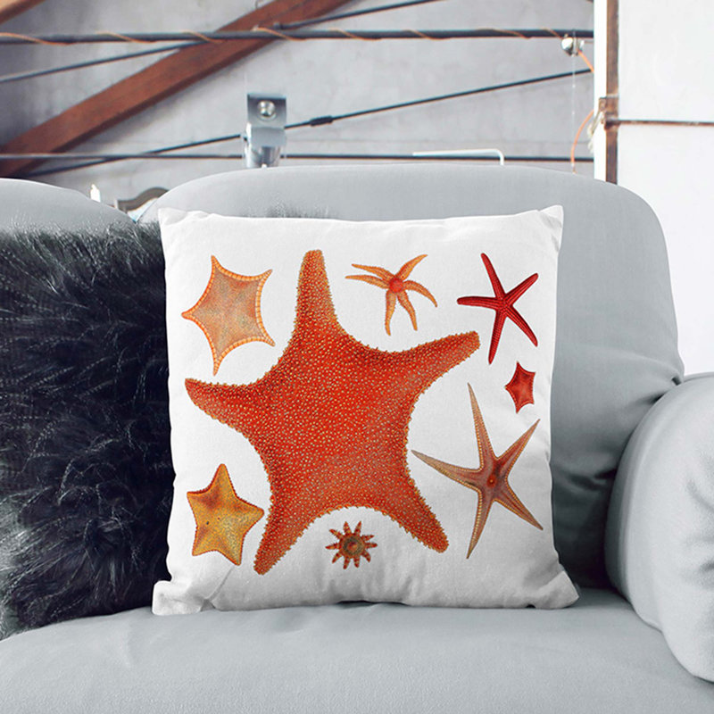 Square Throw Cushion, 55 x 55 cm, White