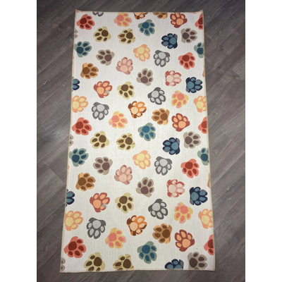 Tapis intérieur / extérieur en polypropylène tissé à la machine Deondric
