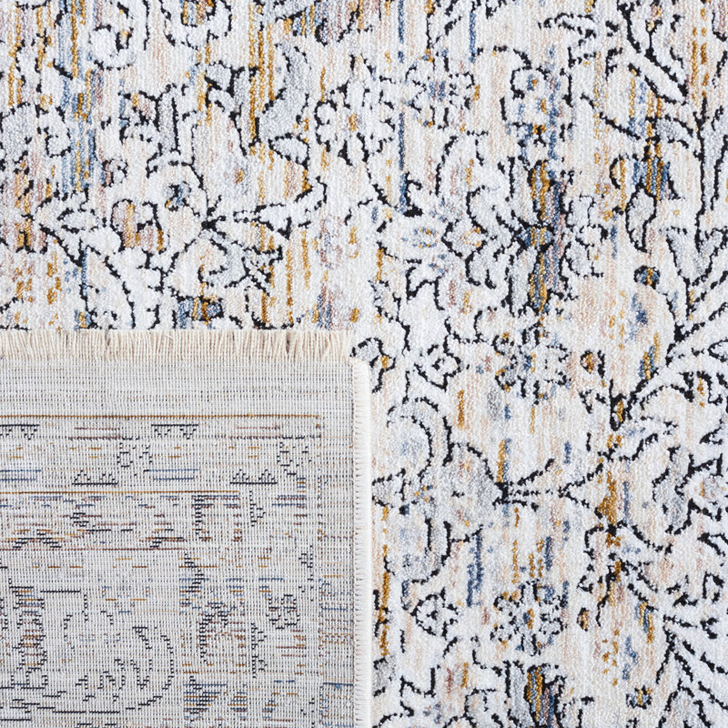 Gefell 600 Performance Oriental Rug, Square 6'