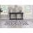 Jameown Patchwork Faux Cowhide Gray/Black Printed Area Rug-1482273609