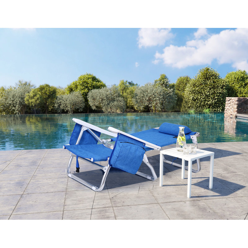 Chaise de plage pliante