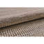 Tapis ivoire et brun noué à la main de haute qualité