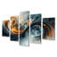 Wynter - Spiral Abstract Wall Art - décoration murale moderne