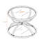 Table basse, table d'appoint ronde pour salon, chambre à coucher et bureau-1733100115-1733100116