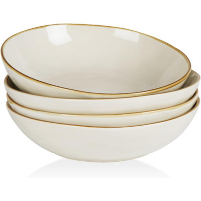 Leny 8.5'' Stoneware Large Pasta Bowl