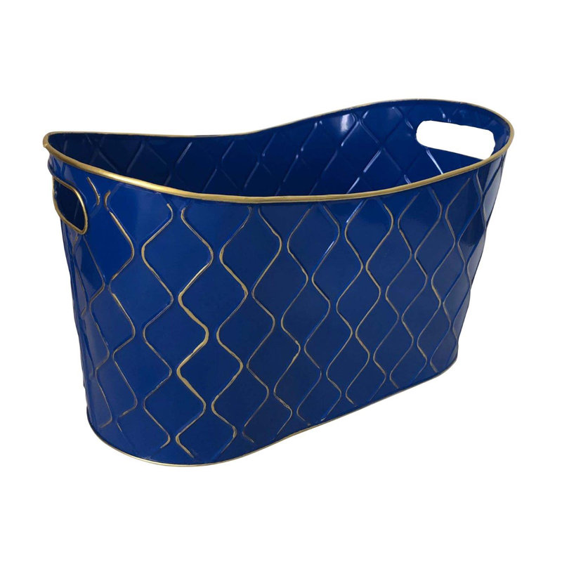 Mercer41 Decorative Basket, 8" H x 15" W x 7" D