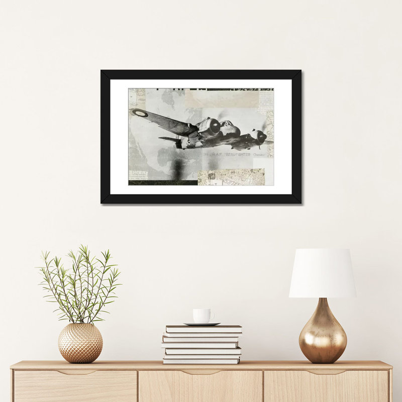 « ailes collage iii », impression sur toile tendue, Toile tendue, Blanc, H 16 po x l 24 po x P 1 po